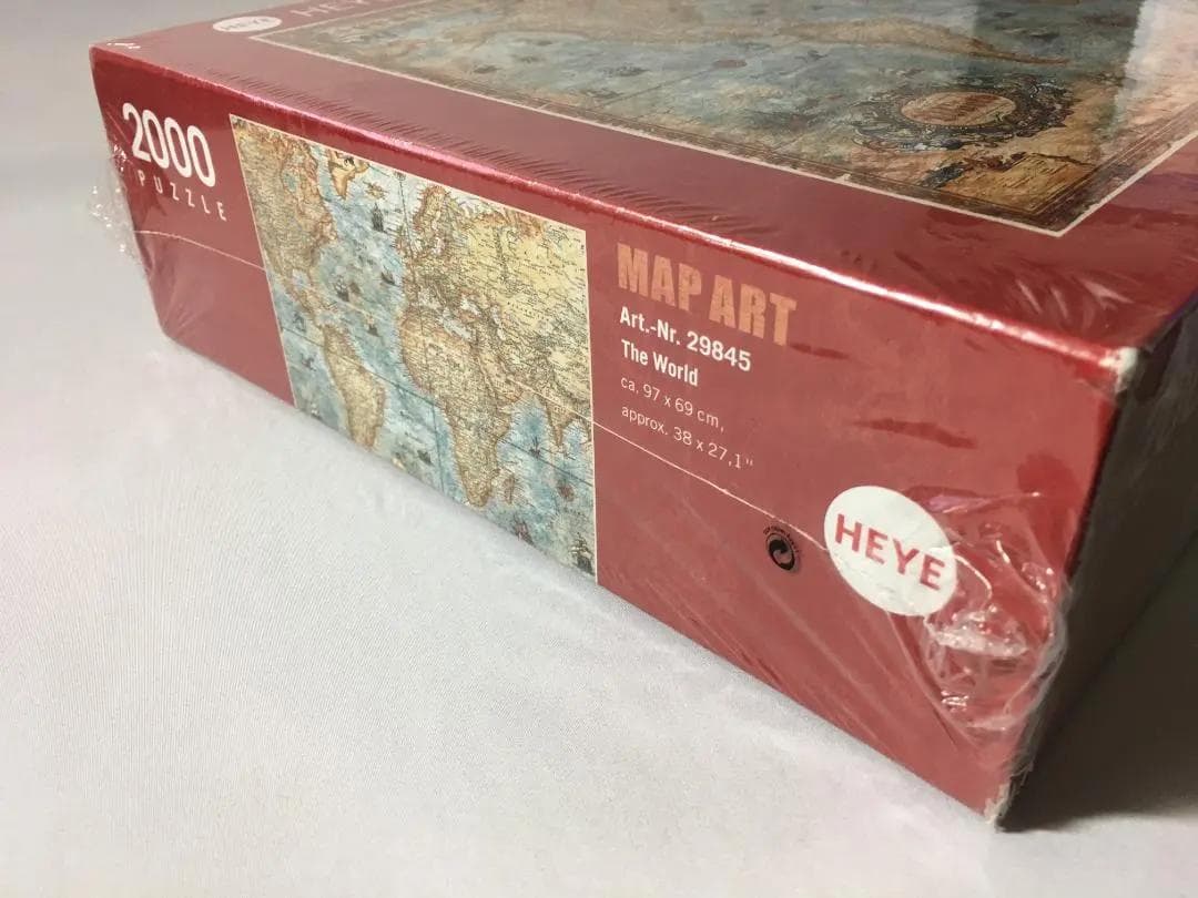 ジグソーパズル HEYE PAZZLE(2000piece) Map Art 29845