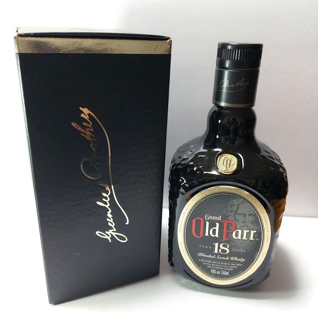 【箱あり未開封】Grand Old Parrオールドパー 18年 750ml