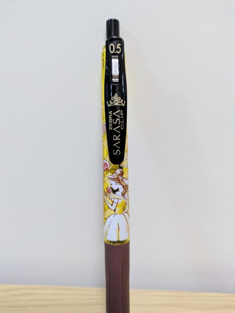 ゼブラ サラサクリップ Disney プリンセス 3本セット