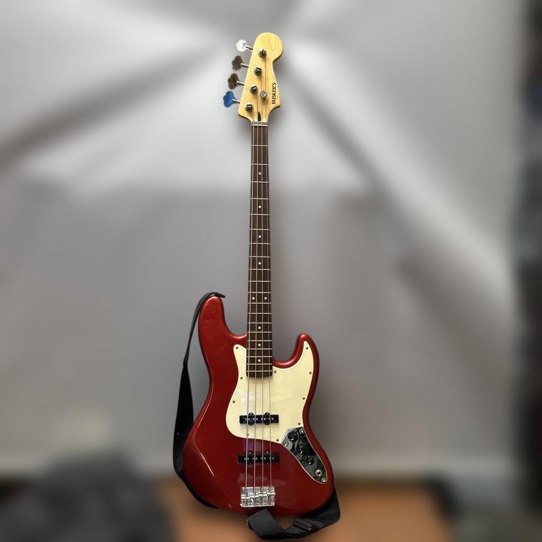 Busker’s バスカーズ　エレキベース ジャズベース ターコイズブルー