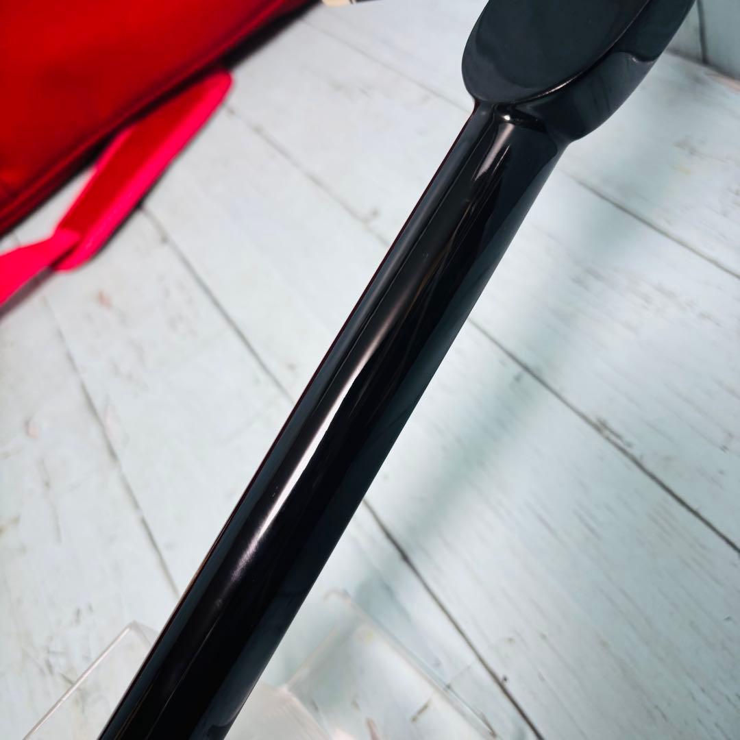 沖縄三線　人工皮　ケース付き　民族楽器　琉球　和楽器　弦楽器　三味線　美品