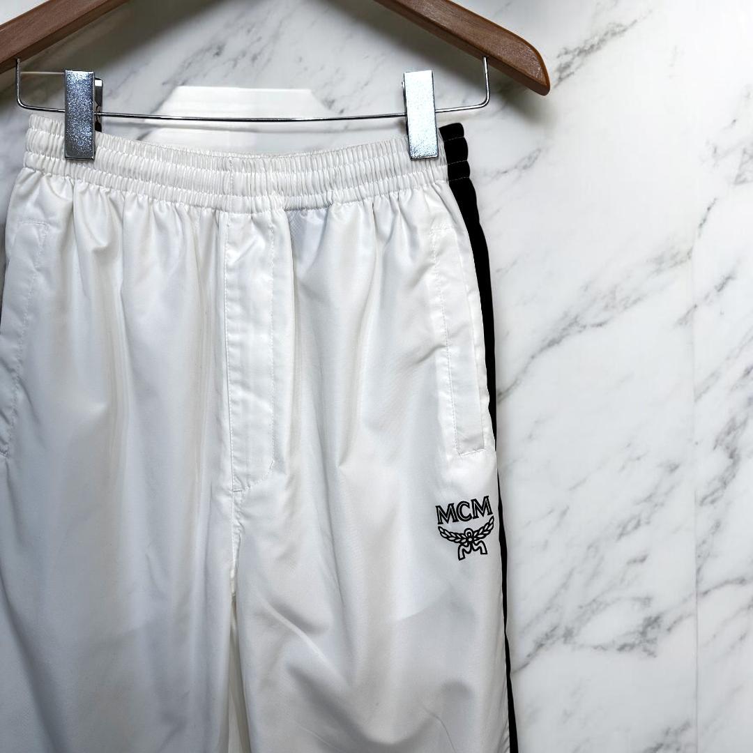 MCM Pants Set, White, Size M　we0404