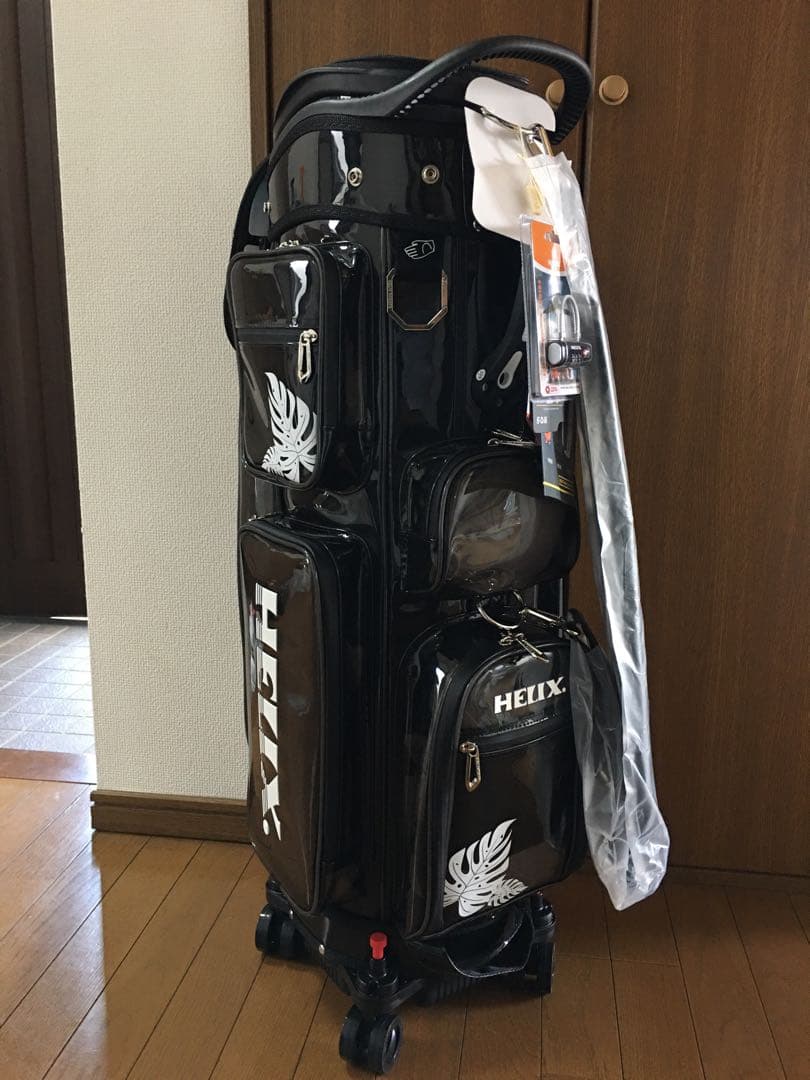 【新品•未使用】HELIX ゴルフバッグ TRAVEL SERIES 黒