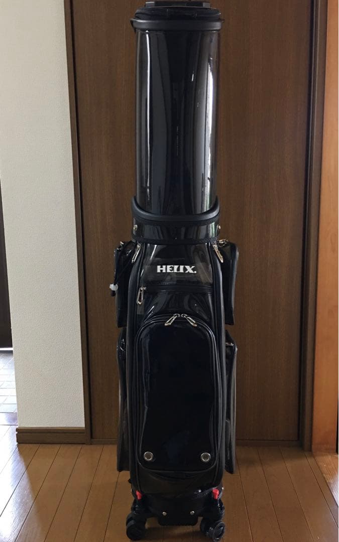 【新品•未使用】HELIX ゴルフバッグ TRAVEL SERIES 黒