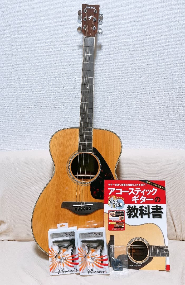【美品】アコースティックギター 初心者セット YAMAHA FS820