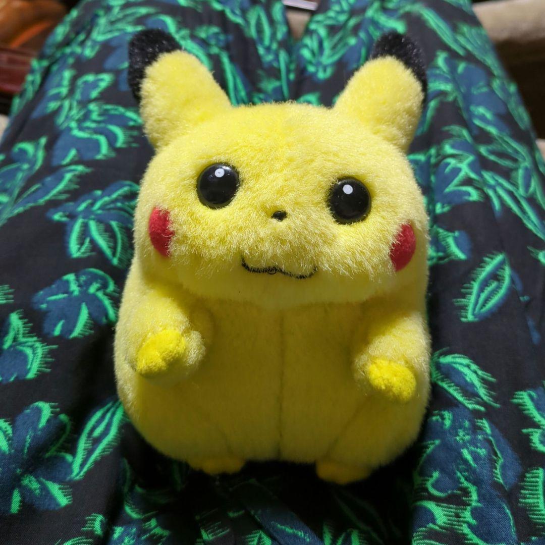 【毛並美品】ポケモン ピカチュウ ぬいぐるみ 初期 初代 TOMY タカラトミー