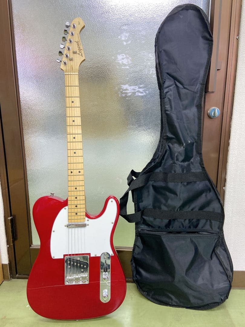 。Legend テレキャスタータイプ エレキギター　レッド