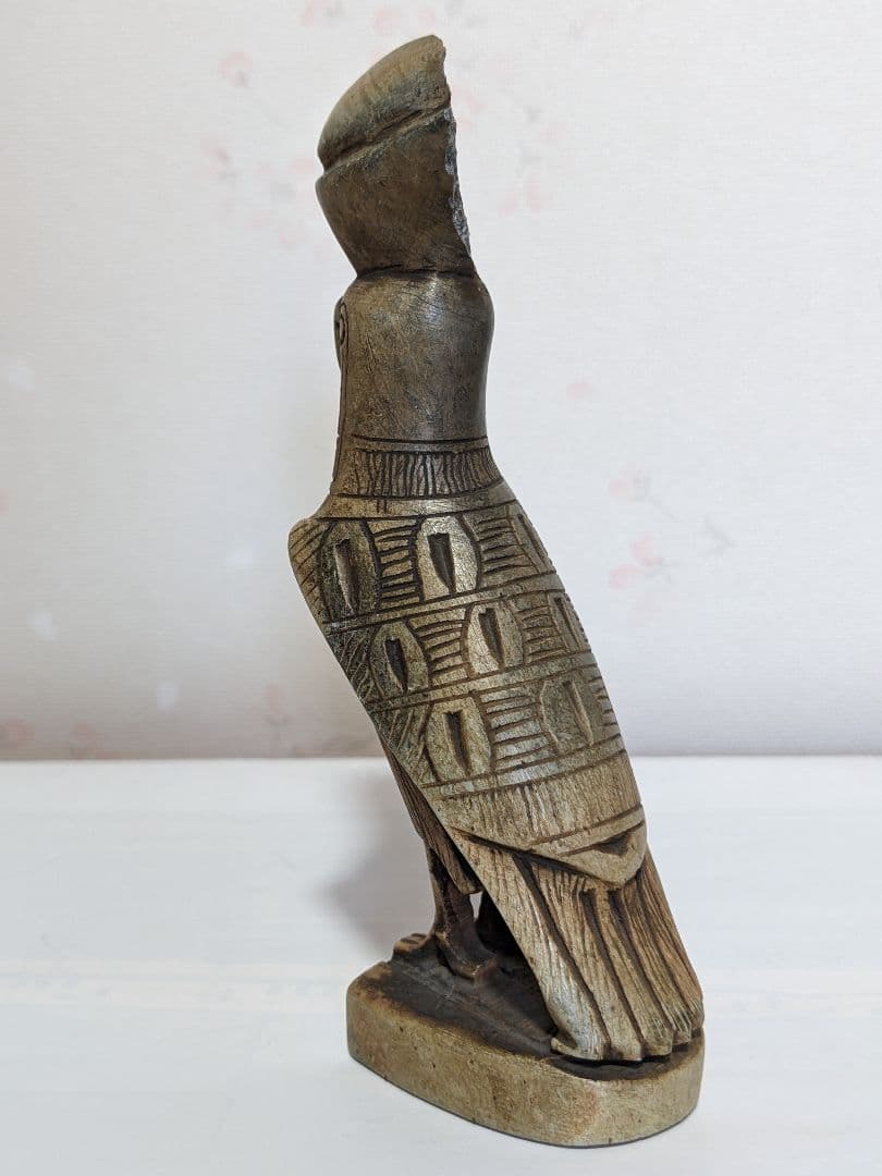 ♦古代文明 天然石 副葬品 祭器 鷲鷹鳥類メキシコ〜南米ペルーインカ帝国エジプト