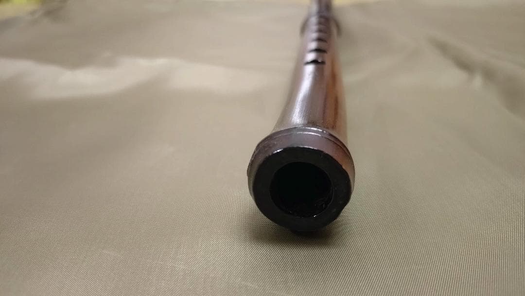 煤竹　真竹笛　古典調5本調子　篠笛　①