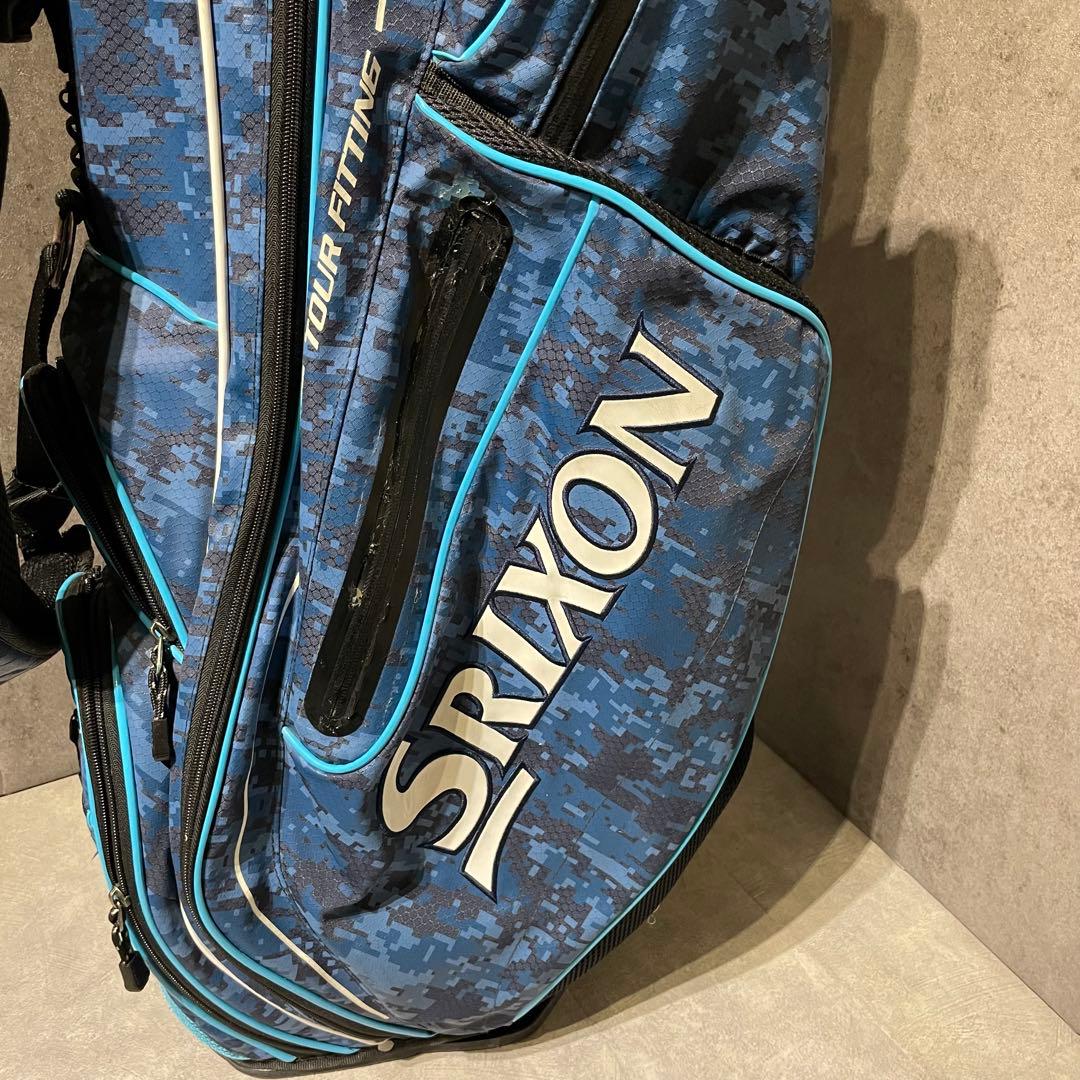 希少 スリクソン SRIXON ダンロップ　迷彩 スタンド キャディバッグ