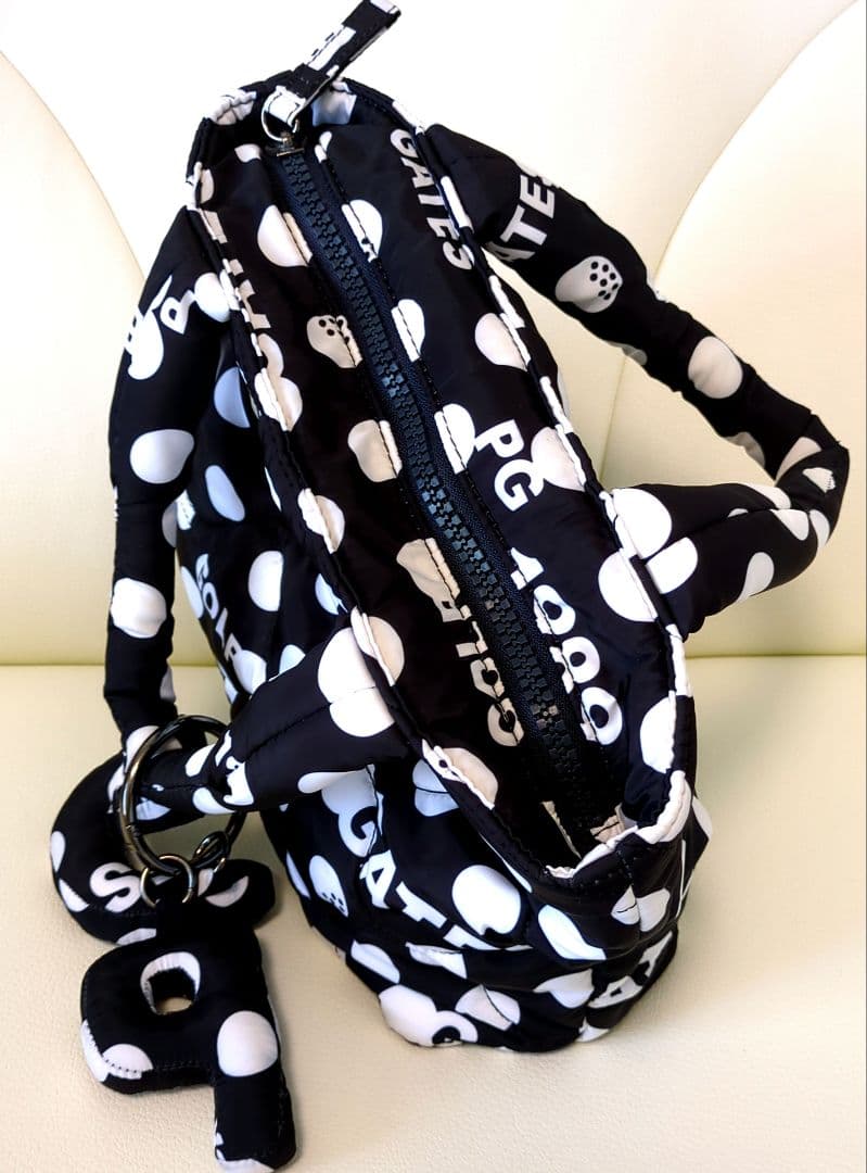 【美品】PEARLY GATES ドット柄カートバッグ