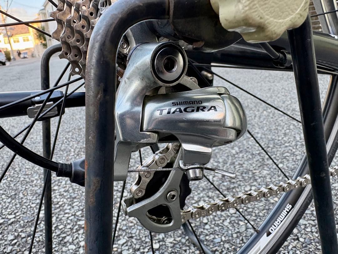 かなり美車InterMax RAYS Tiagrカーボンフォーク ほぼ新車レベル