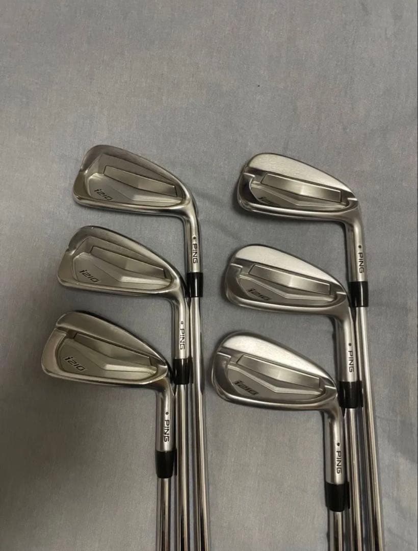 ピン i210 アイアン 6本セット 5-9I.W PROJECT X 5.5