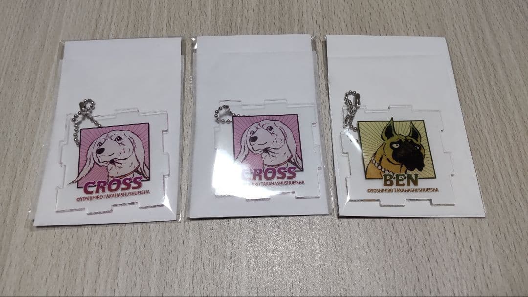 匿名配送　銀牙　流れ星　銀　カワセルくじ　D賞アクキー（パズル型）11個セット