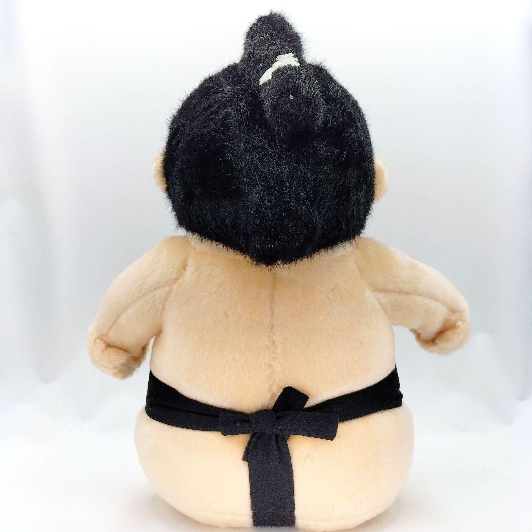 未使用 特大 力士 ぬいぐるみ 相撲 人形 全長約37cm
