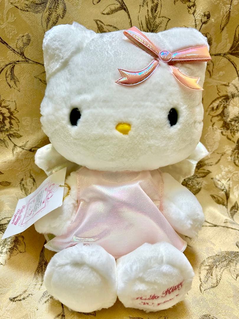 ハローキティ　30周年記念　激レア　エンジェルキティ　ぬいぐるみ　サンリオ