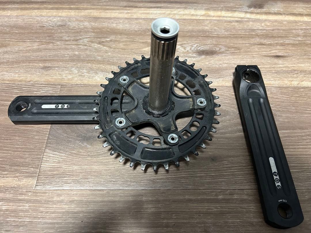 ROTOR Q Rings 3D クランク チェーンリング 楕円 40t&38t