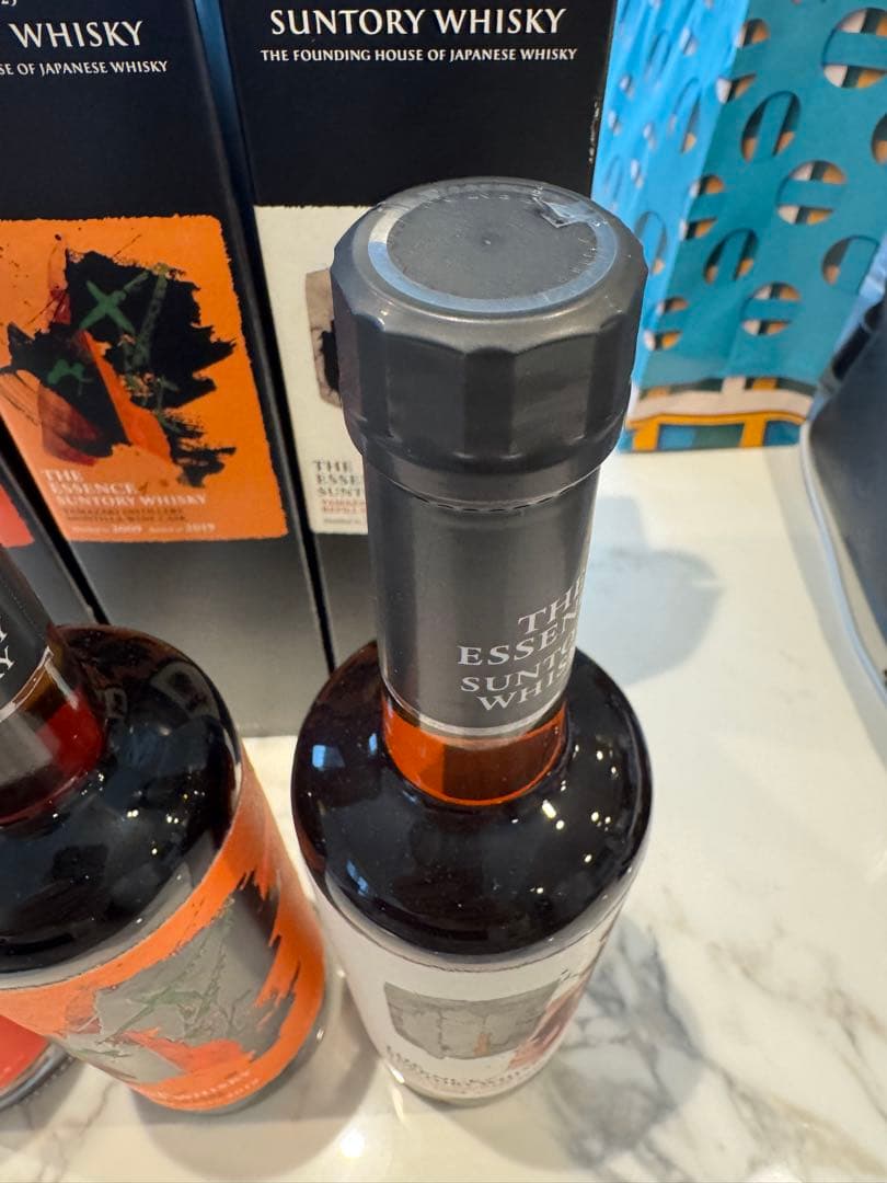 ザ・エッセンス・オブ・サントリー　ウイスキー　３本セット　猫ちゃん