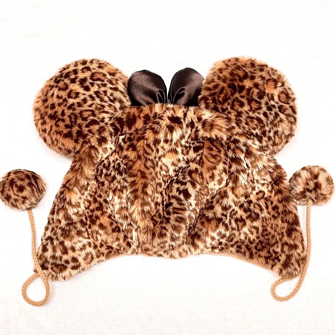 ディズニー レオパード ヒョウ柄 ファンキャップ 2個セット