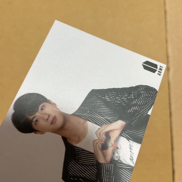 BTS ジン トレカ Armyブース