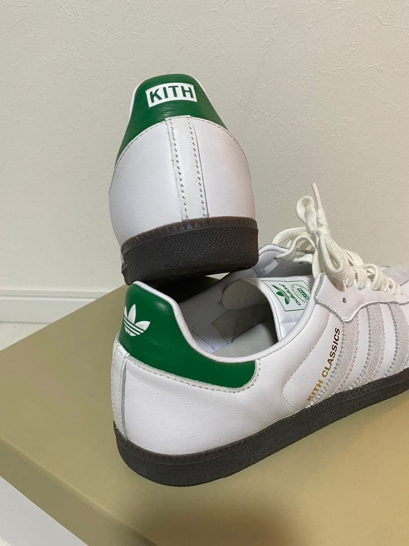 KITH×adidas Originals Samba White/Green