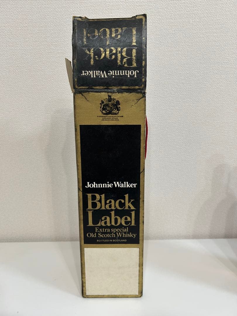 ジョニーウォーカー ブラックラベル 金キャップ　未開封品