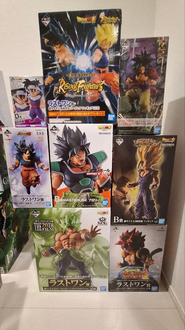 新品未開封　ドラゴンボール 一番くじ　８体セット
