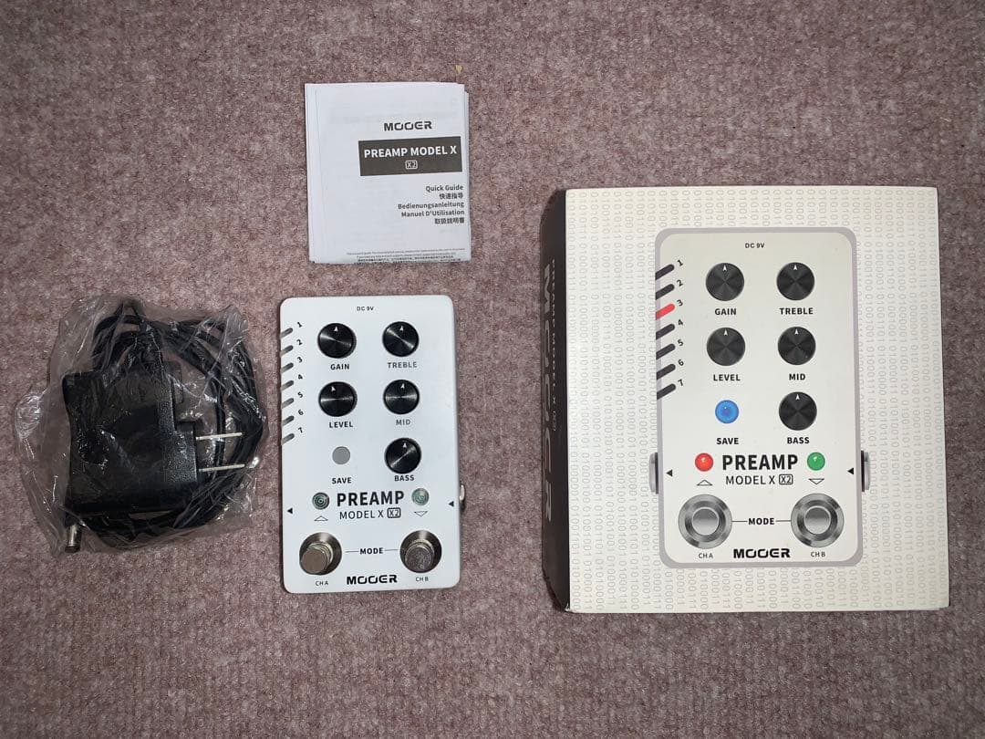 MOOER PREAMP MODEL X2 ギターエフェクター