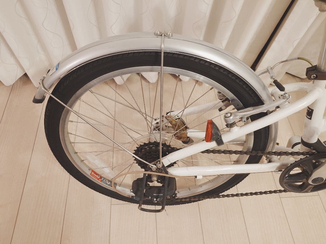 【22インチ子供用自転車 】ルイガノJ22 Plus ホワイト6段変速　中古