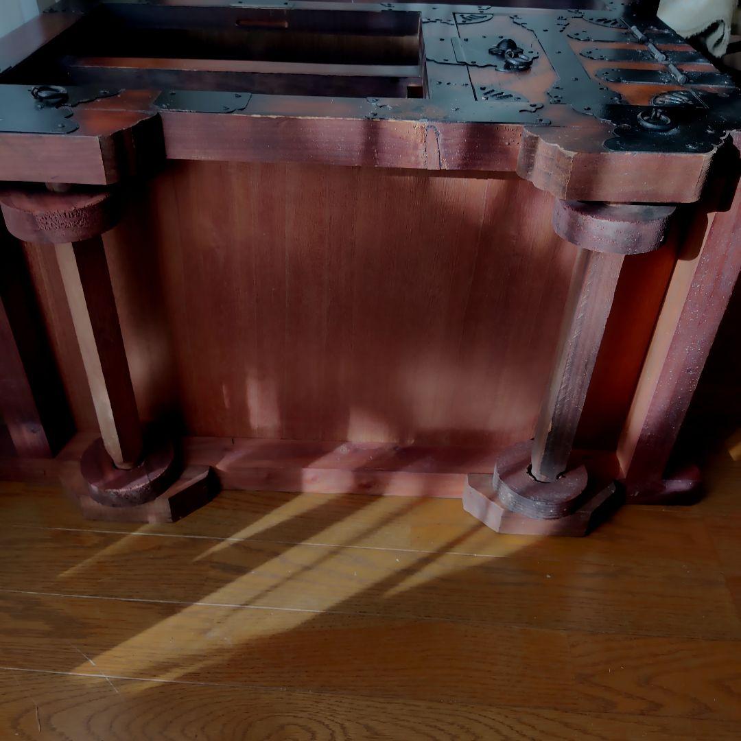 キャスター付き 箪笥 船箪笥 タンス　木製家具 収納家具 キャビネット