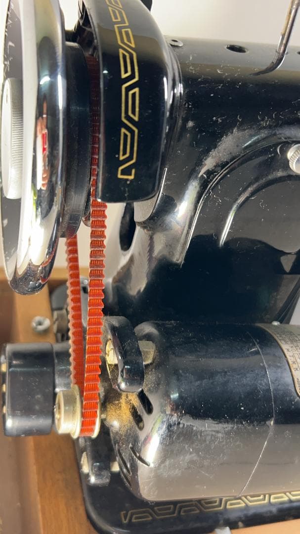 SINGER製　足踏みミシン　191U　通電○　レトロ