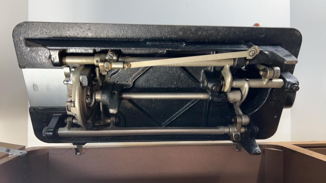 SINGER製　足踏みミシン　191U　通電○　レトロ