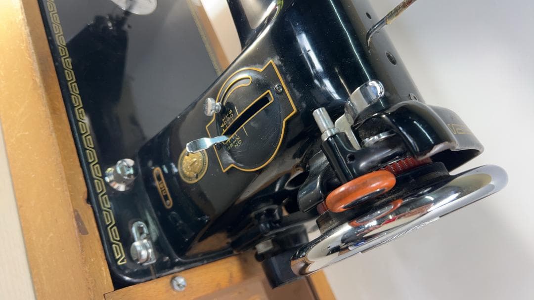 SINGER製　足踏みミシン　191U　通電○　レトロ