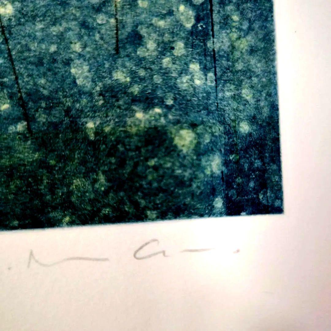 特価◯絵画　カラー銅版画　シ―ト