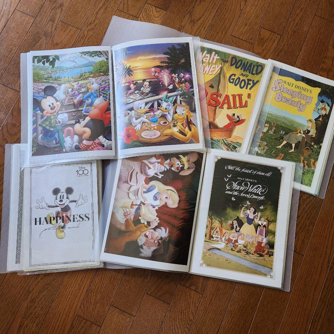 読売新聞　ディズニーキャラクターアートコレクション　まとめ売り　121枚