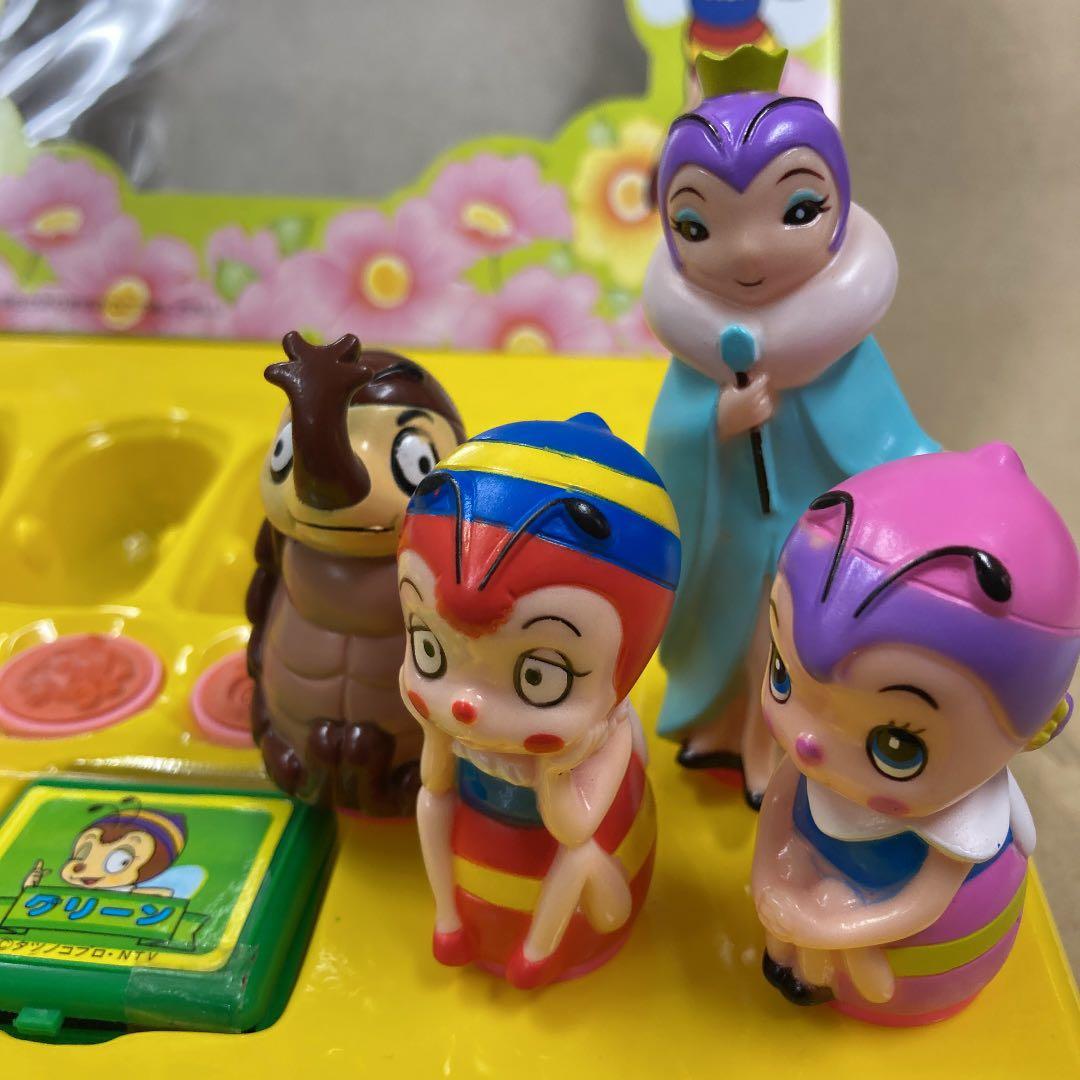 1980年代の絶版品！日本製のみなしごハッチのソフビ製スタンプセット新品未使用品