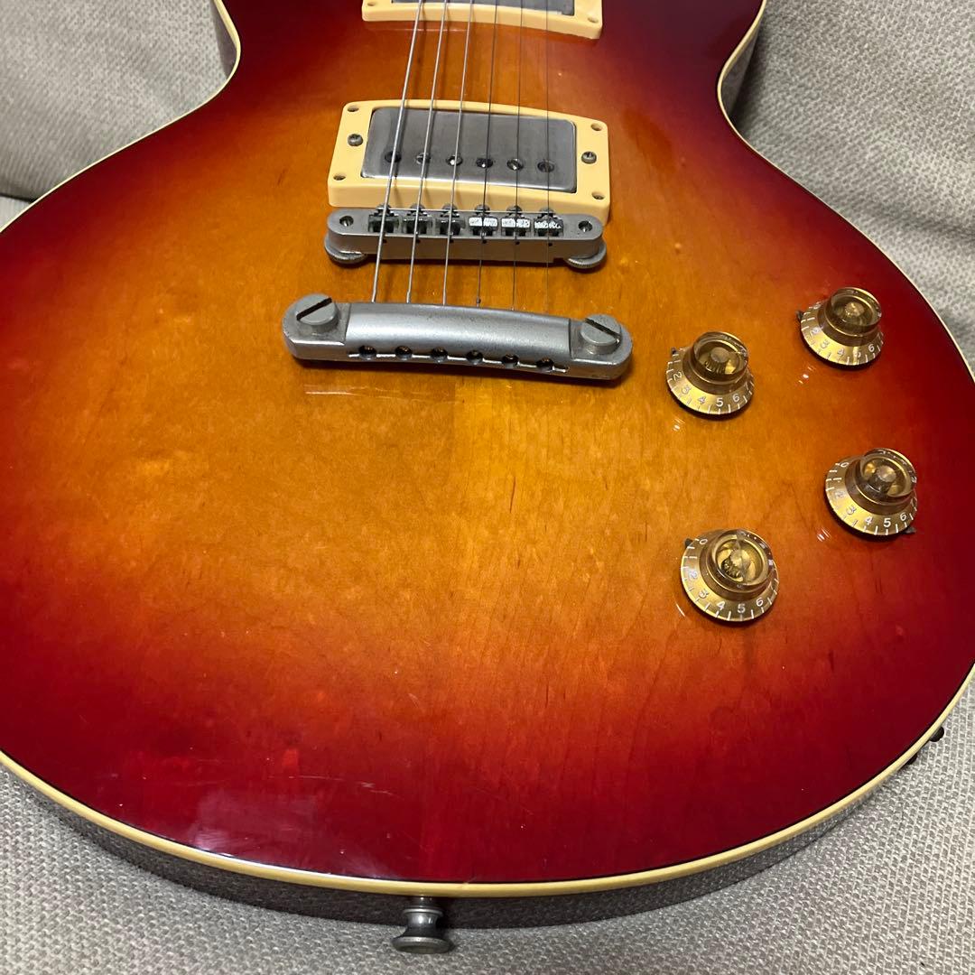 【直接引き取り限定】ヤマハSL450S レスポールタイプ ネックにトラ杢