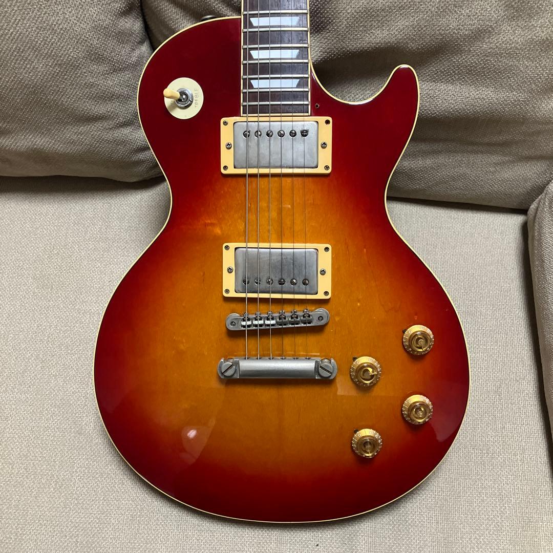 【直接引き取り限定】ヤマハSL450S レスポールタイプ ネックにトラ杢