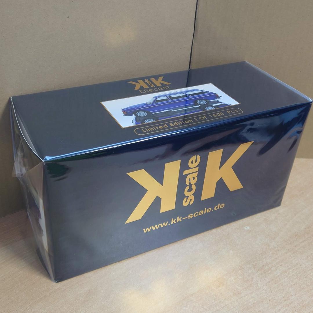 1/18 メルセデス S123 Tモデル 1978ダークブルー KKscale製