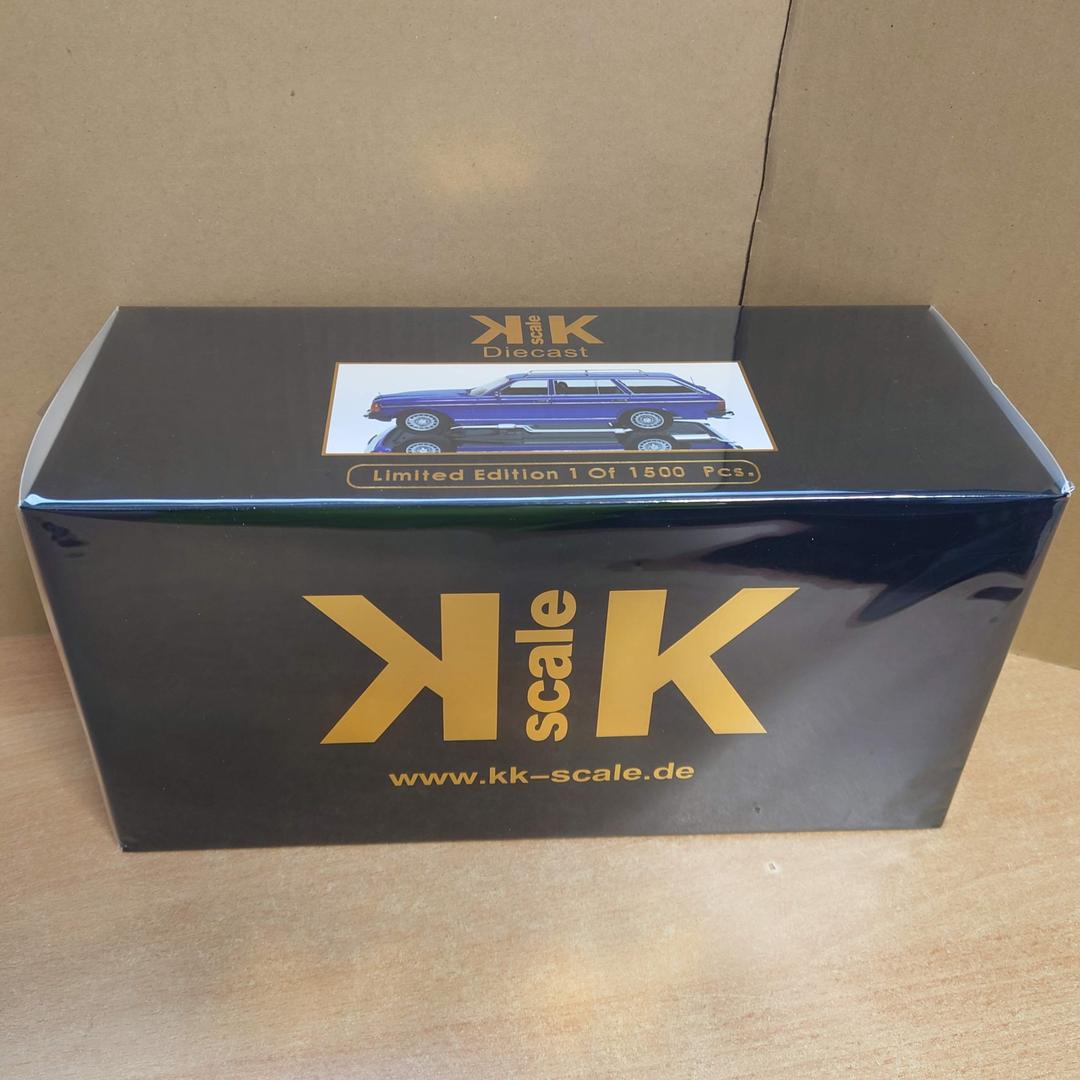 1/18 メルセデス S123 Tモデル 1978ダークブルー KKscale製