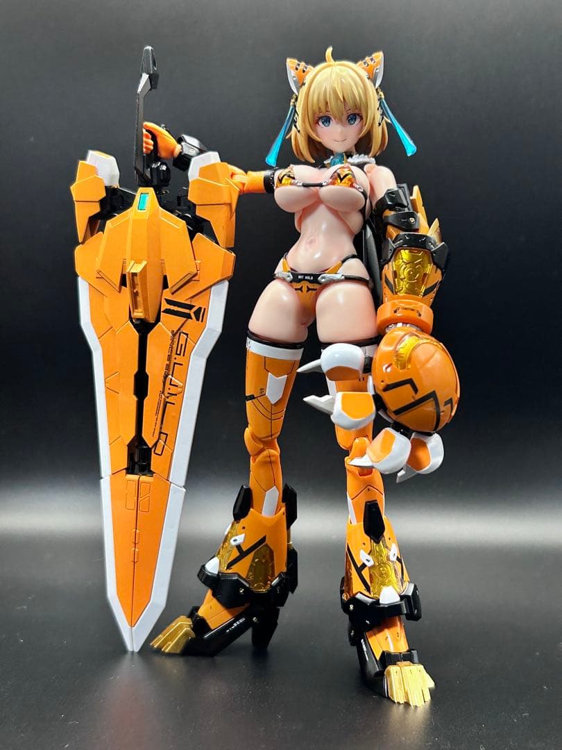 PLAMAX ソフィア F シャーリング 虎アーマーVer 塗装済み完成品