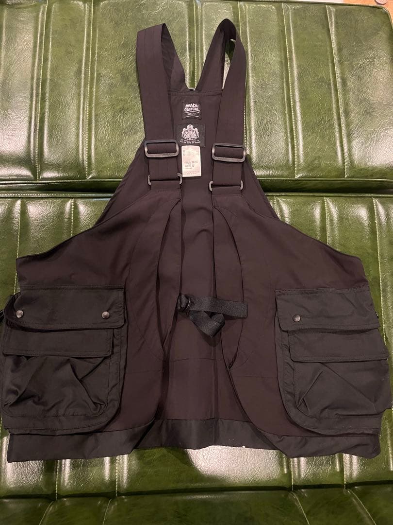 アブガルシア　フィッシングベスト ブラック カーキ　2点　廃盤モデル