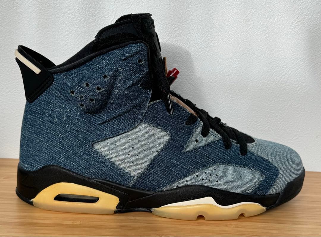 シューズ(男性用) NIKE Jordan 6 Retro Washed Denim 28cm