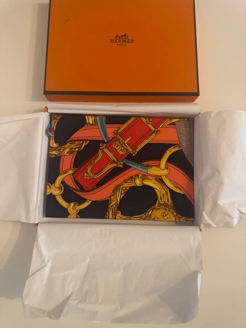 HERMES シルク　ノート　メモ帳