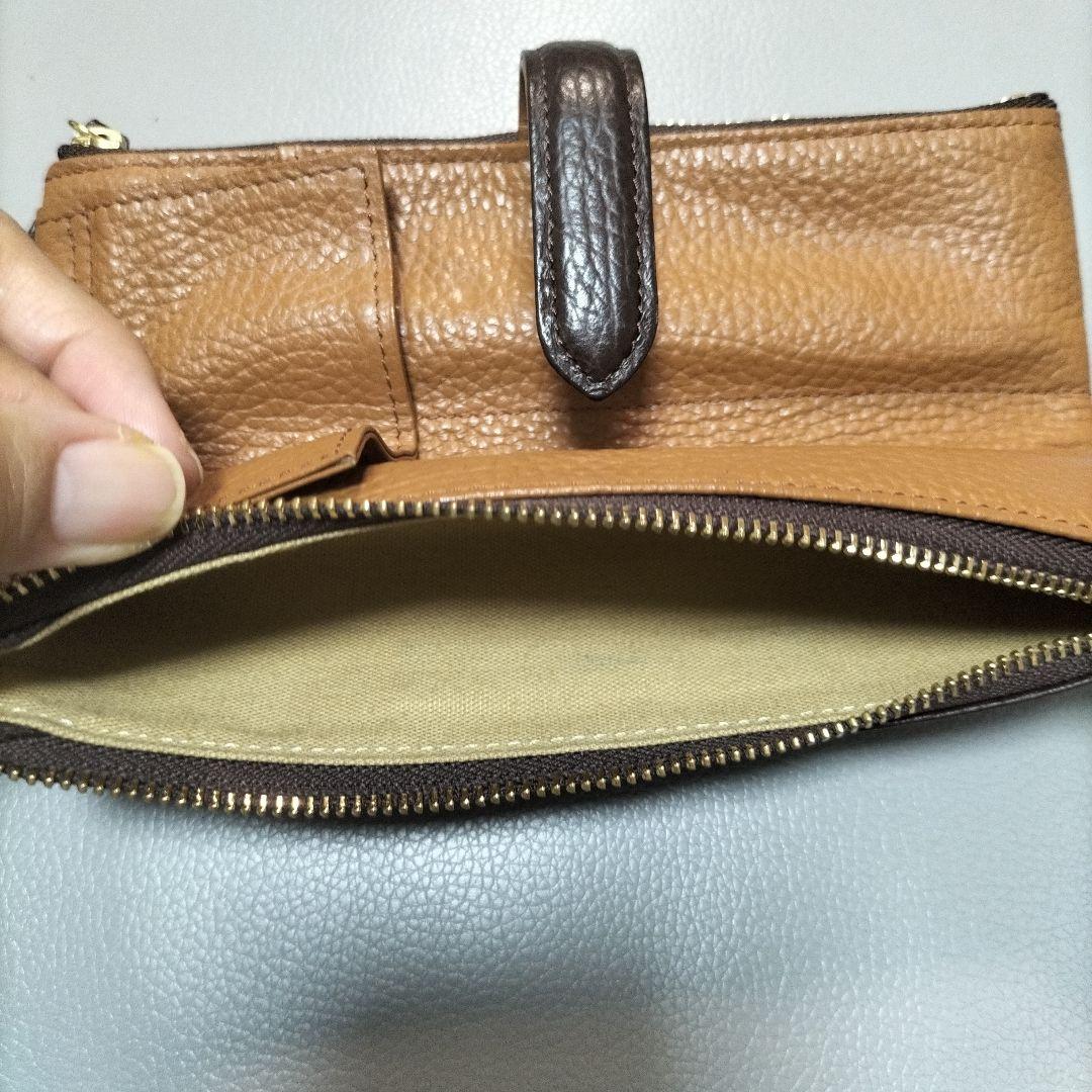 環奈様　Cカンパニー ルポペンケース ダークブラウン しおり付き