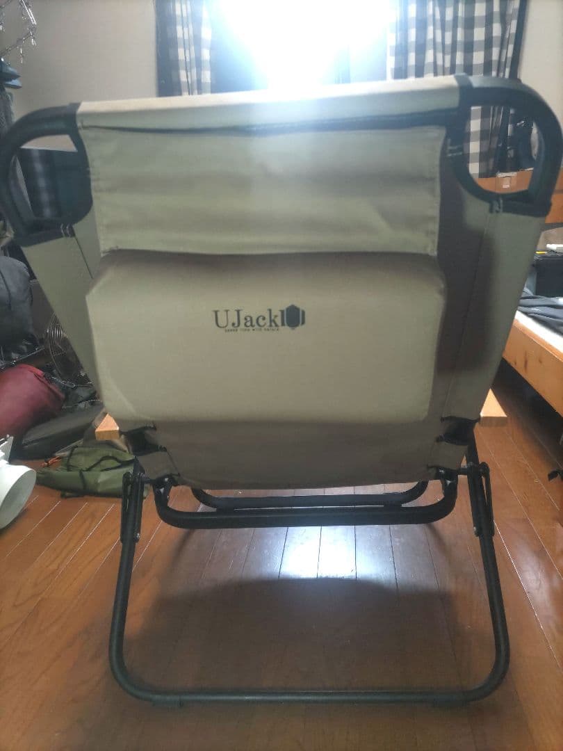 Ulaki スタンダード ローキャンピングチェア サンド