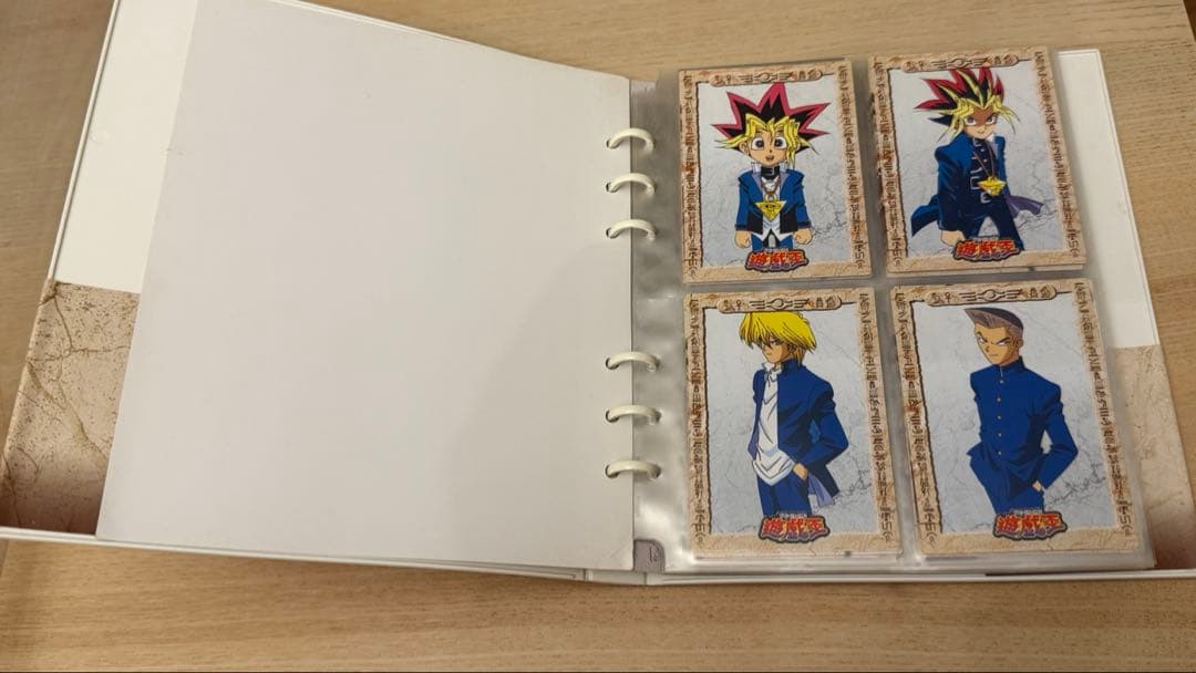 【希少】遊戯王コレクションアルバム (バインダー)＋カード50枚 天田印刷
