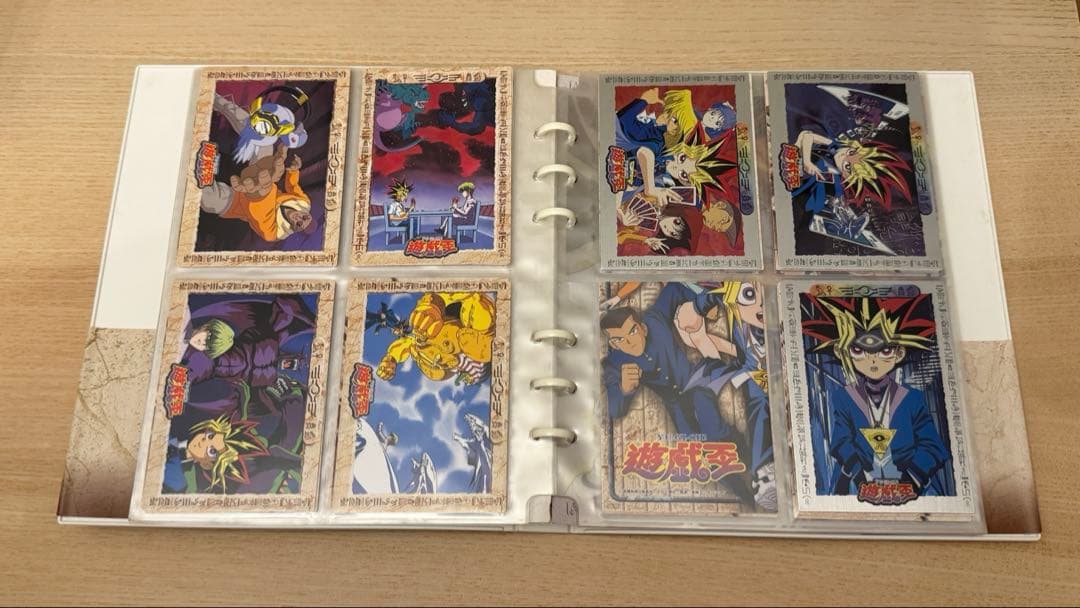 【希少】遊戯王コレクションアルバム (バインダー)＋カード50枚 天田印刷