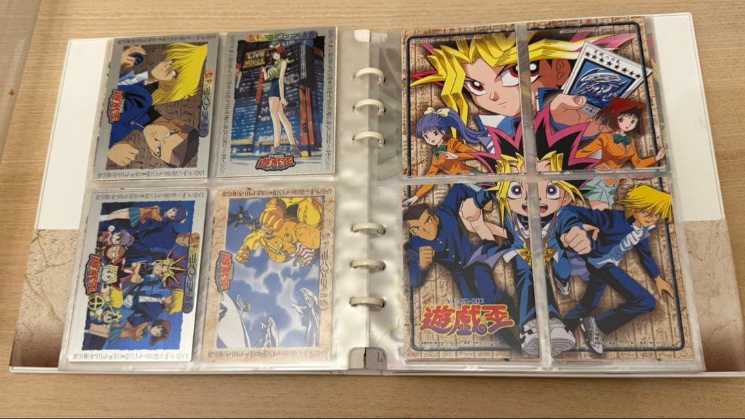 【希少】遊戯王コレクションアルバム (バインダー)＋カード50枚 天田印刷