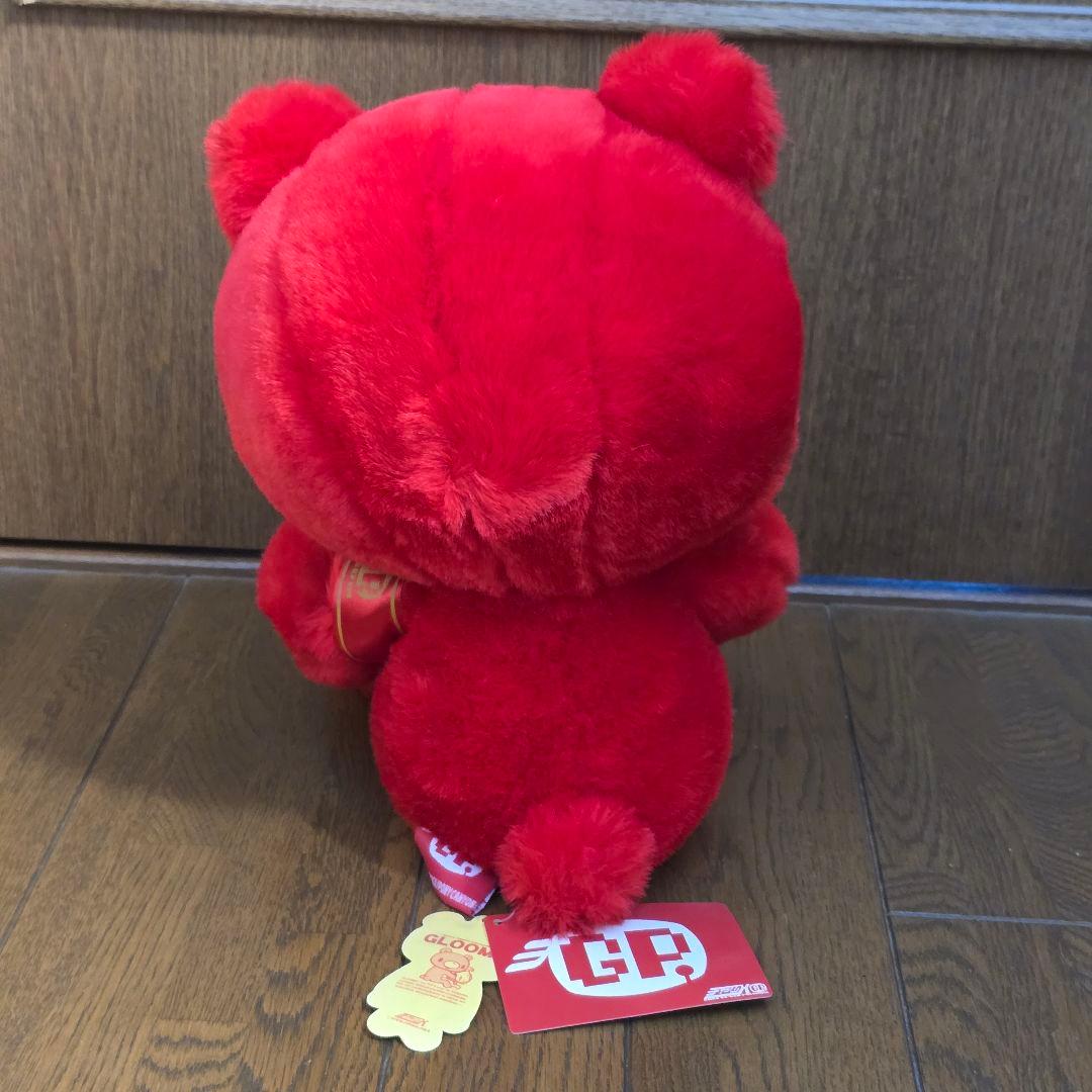 激レア 祝グル～ミ～ ぬいぐるみ GLOOMY チャックスGP 平成 1周年 赤